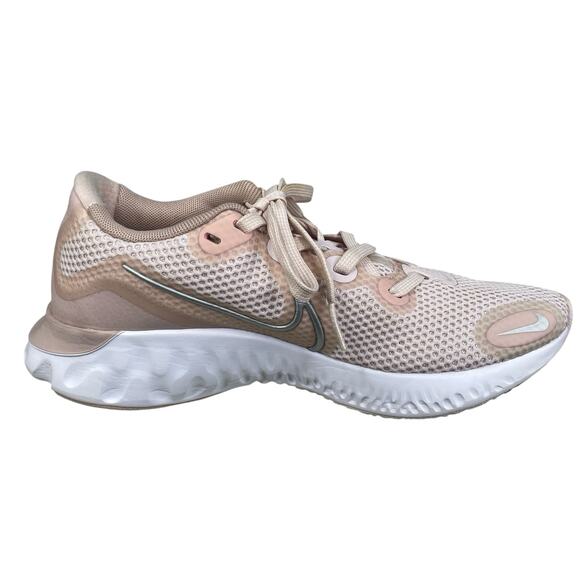 Nike Women's Pink Renew Run Lace up Athletic Running Sneaker Size US 6 - Picture 4 of 10